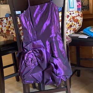 Purple dress